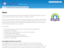 Tablet Screenshot of fonant.com